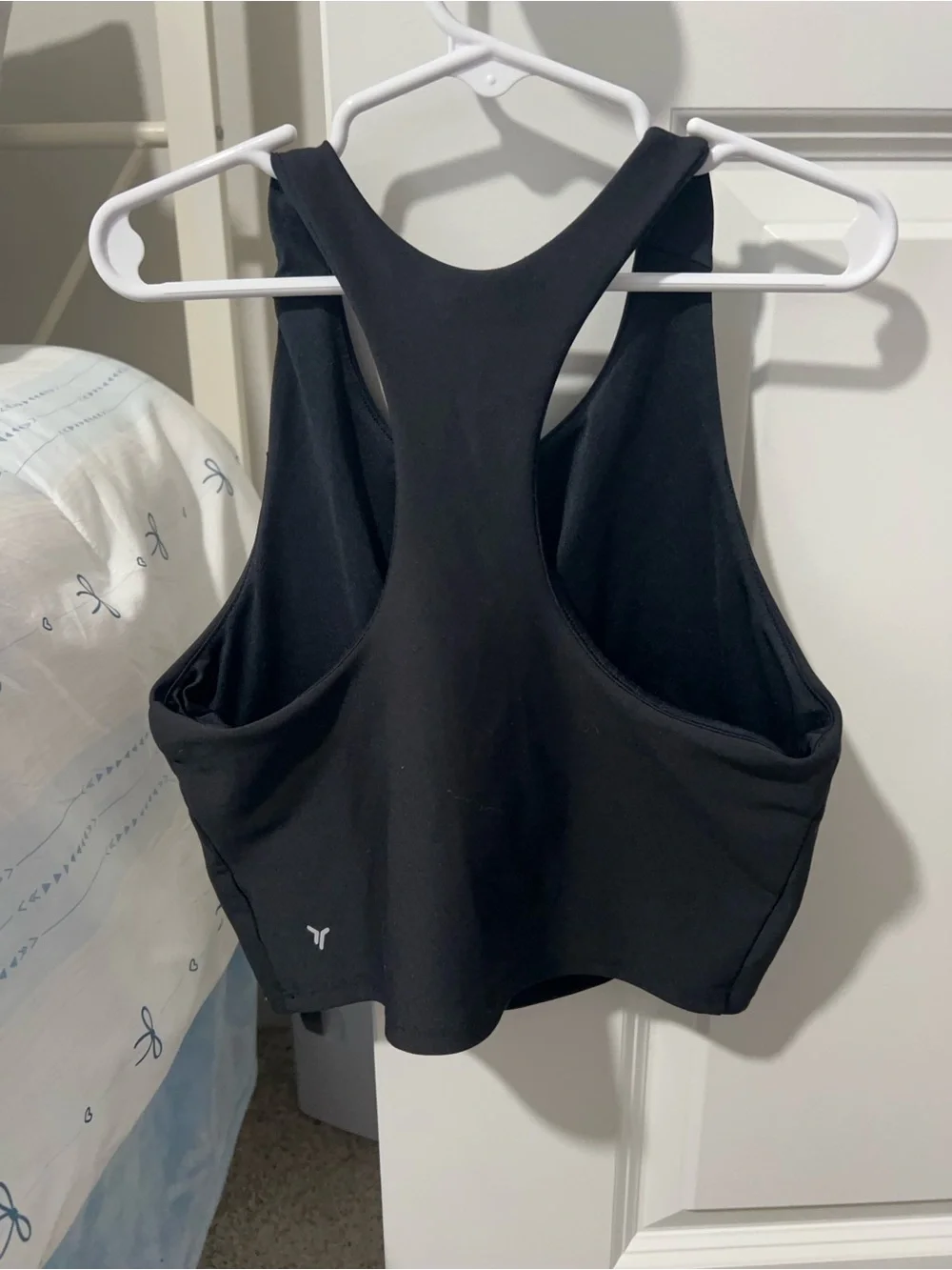 Old Navy Black Active PowerSoft Racerback Tank